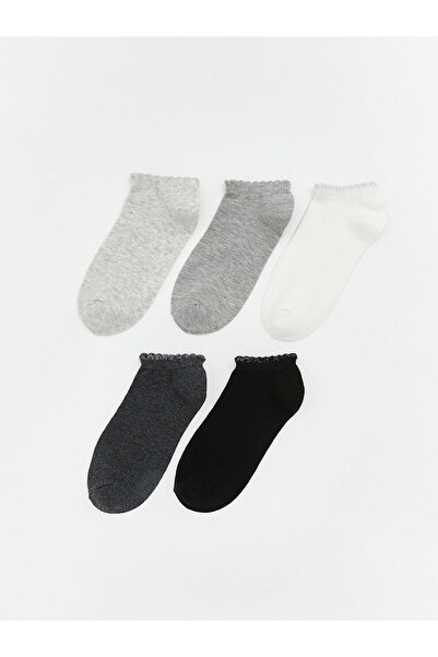 LC Waikiki Nevavm with a Difference of Price Lcw Dream Gray Plain 5-Piece Pac...