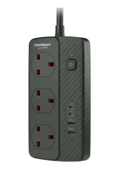 powermax 7-in-1 3500W Power Strip