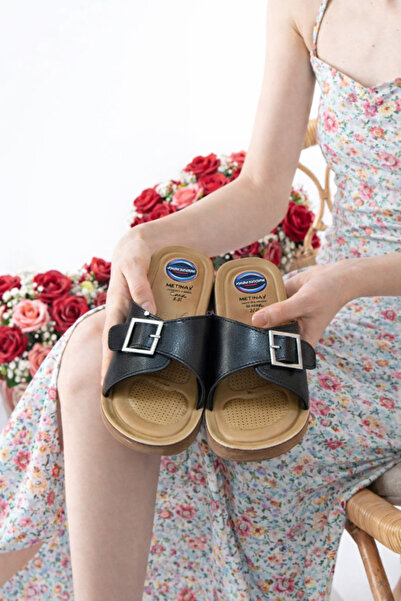 Behtah Kundura Ultra Soft Soft Sole Wedge Heel Orthopedic Daily Mother's Slip...