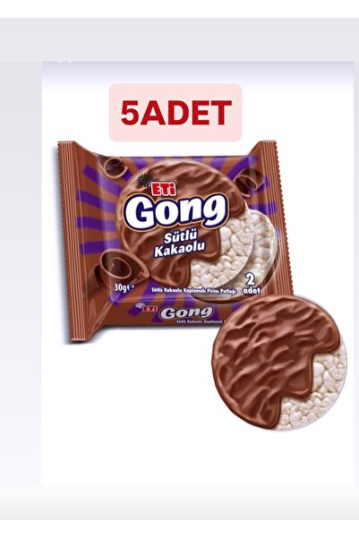 Eti Gong sütlü kakaolu 30g 5ADET