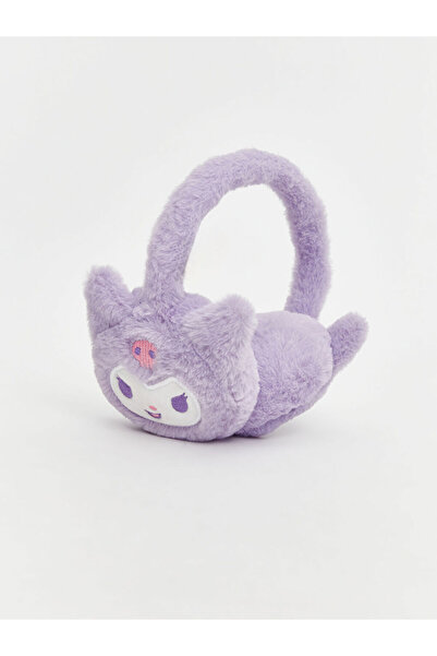 LC Waikiki Căști de pluș pentru fete cu figurina Kuromi, alegeri strălucitoar...