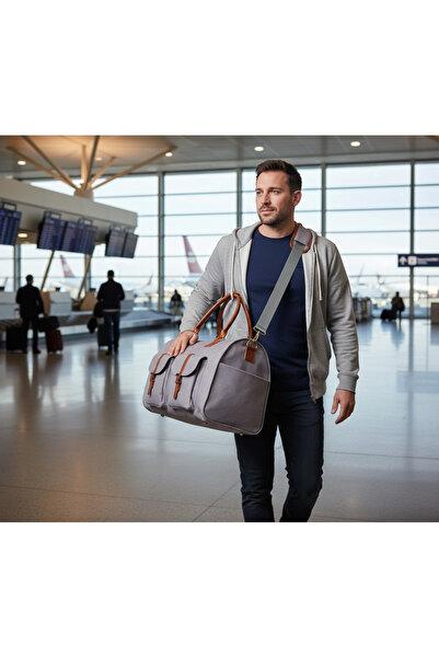 PriStyle Τσάντα ταξιδίου, πολλαπλές μπροστινές τσέπες, ρυθμιζόμενος ιμάντας, ...