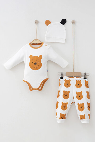 Beruflic Baby Boy Set with Teddy Bear Patterned Hat
