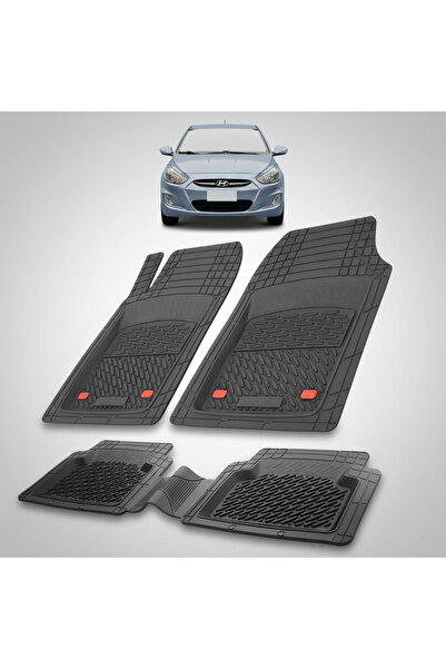 TEAMCAR Πατάκια Αυτοκινήτου Hyundai Accent IV (2015-2019) - Τύπος Λάστιχου Ta...