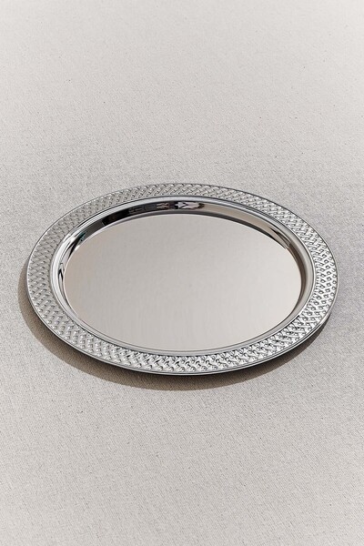 Paşabahçe Örgü Metal Tepsi S