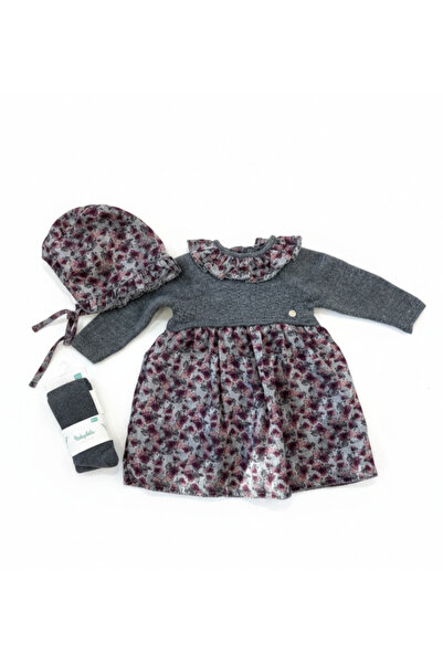 Generic فستان بناتي مع طاقية وهيلاهوب مقاسات متعددة - اخضر