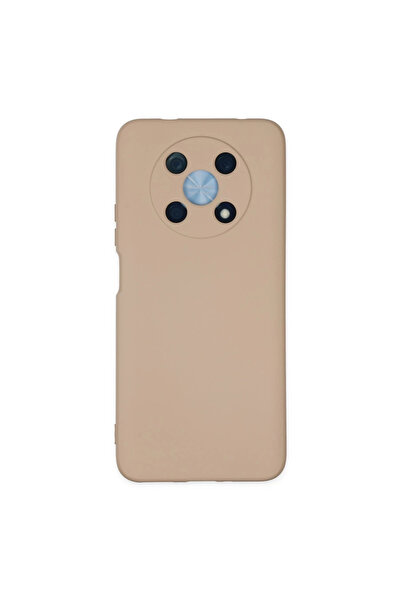 eco port حافظة هواوي نوفا Y90 نانو مع داخلية مخملية من السيليكون - بودرة