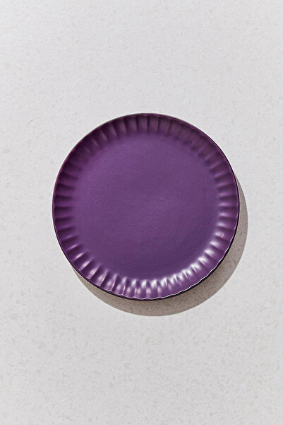 Paşabahçe Soft Seramik Pasta Tabağı Mor