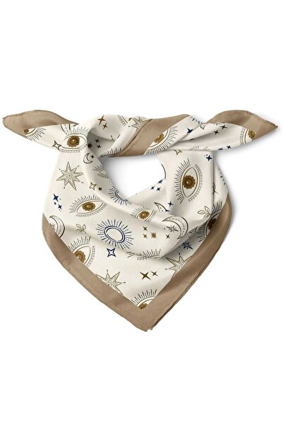 ARVNCOLLECTION Renkli Desenli Fular Bandana 50*50 CM