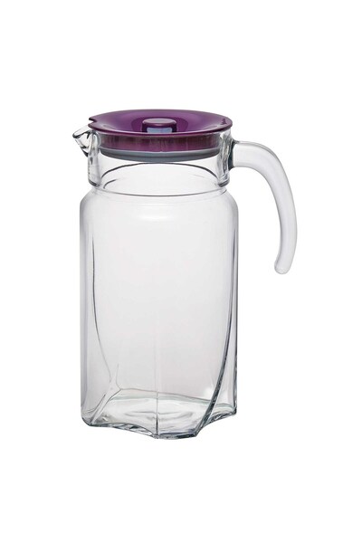 Paşabahçe Luna Mor Kapaklı Sürahi 1.7 L