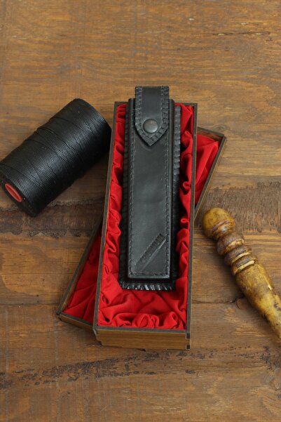 AKRONİUM LEATHER Hakiki Deri Çakı&Bıçak Kılıfı