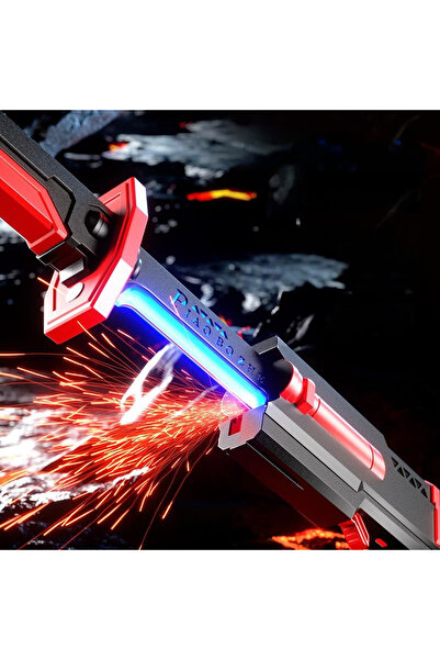 Empressco 80 cm Işıklı Kılıç, Renk Değiştiren LED ve Duman Efekti ile Eğlence