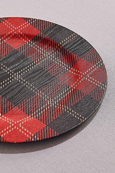 Paşabahçe Tartan No:1 Dekoratif Supla Tabak