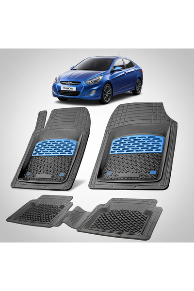 TEAMCAR Πατάκια Αυτοκινήτου Hyundai Accent IV (RB: 20102015) - Πατάκι Δαπέδου...