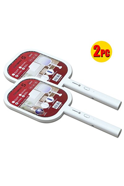 Zen Store Rechargeable Dual-Use Electric Mosquito Racket with LED Light & Cha...