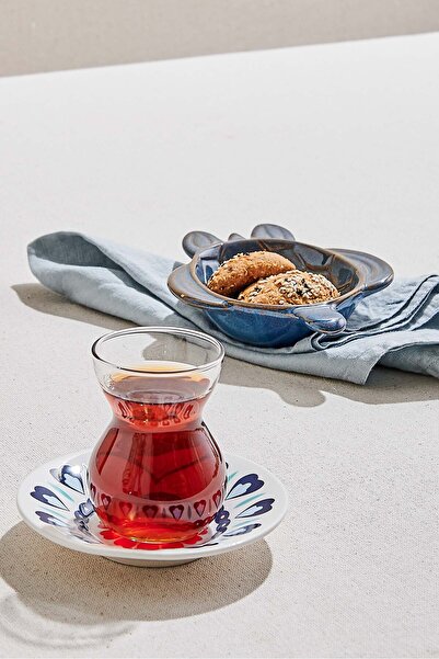 Paşabahçe 6'lı Dantel Çay Bardağı 140 cc