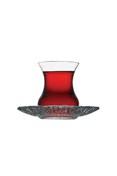 Paşabahçe 6'lı Aurora Çay Tabağı 12 cm