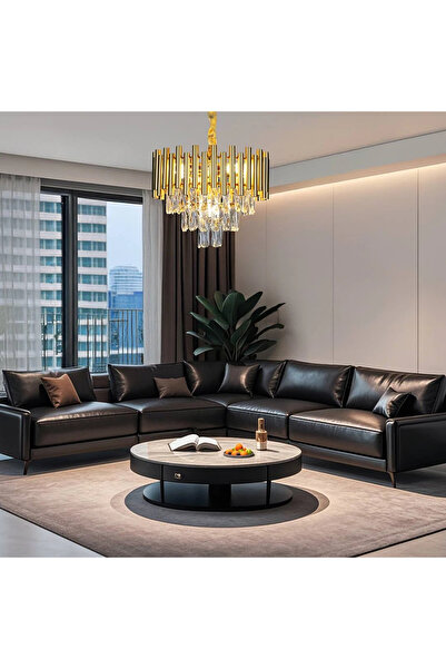 HAMER نجف مودرن ذهبي E14*5L قطر 400 ملم