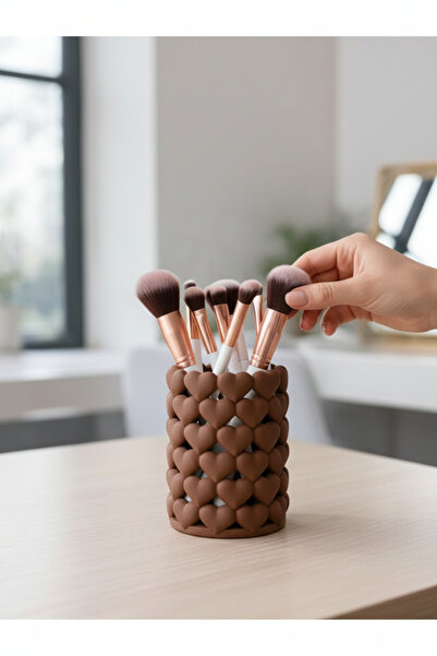 esa gaming Şık Heart cu model Organizator de machiaj – Suport pentru pixuri ș...