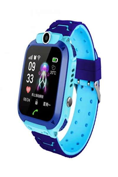 Other brand Smart watch for children with GPS location function and calls - Blue