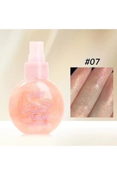 Ushas Crystal Spray #7 Illuminator Spray for Face and Body