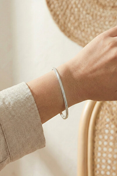 ACAR SİLVER 925 AYAR GÜMÜŞ AJDA BİLEZİK