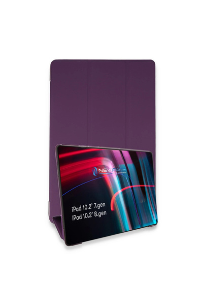 eco port حافظة ذكية لجهاز ايباد 10.2 (الجيل السابع) للكمبيوتر اللوحي - أرجواني