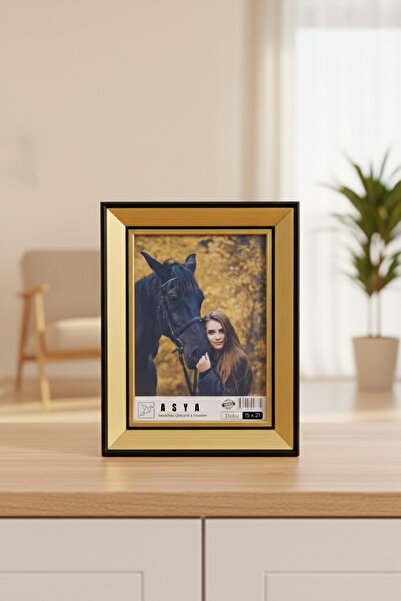 Asya Çerçeve Ultra Luxury 15X21 Embroidered Plastic Photo Frame with Stand