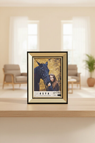 Asya Çerçeve Ultra Luxury 15X21 Embroidered Plastic Photo Frame with Stand