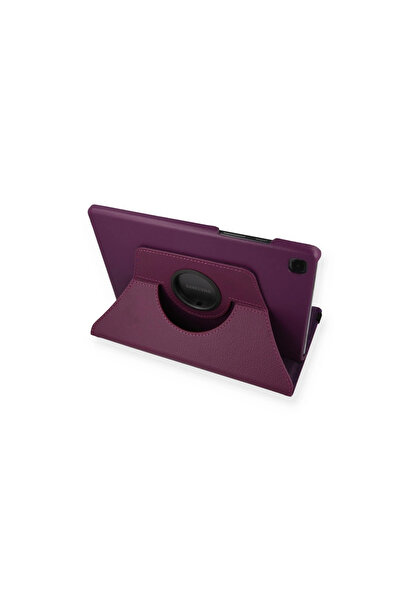byhodi Samsung Galaxy T500 Tab A7 10.4 Case 360 Tablet Leather Case - Plum
