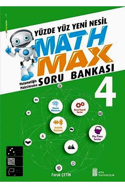 Ata Yayıncılık 4. Sınıf Math Max Soru Bankası 2025