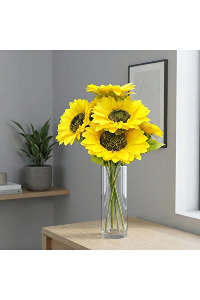 Goat-x Realistic artificial sunflowers – a modern, no-maintenance home decor ...