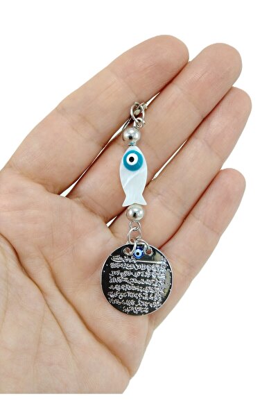 Saatistan El Yapımı Metal Ayetel Kürsi Süs, Araba Dikiz Aynası İçin Lüks Akse...