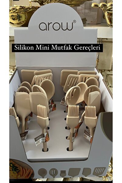 AROW Silikon Mini Küçük Boy Servis Takımı 6 Parça
