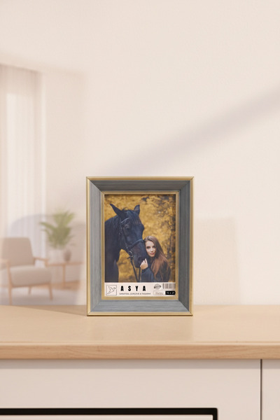 Asya Çerçeve Ultra Lüks 15x21 İşlemeli Ayaklı Plastik Fotoğraf Çerçevesi