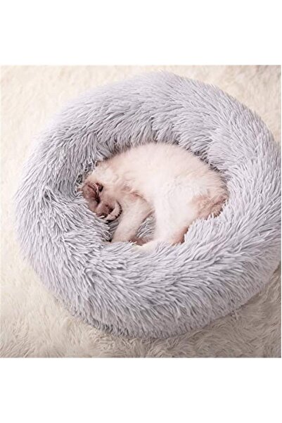 Gavenia Cat Beds for Indoor Cats -20’’x20’’ Washable Donut Cat and Dog Bed, S...