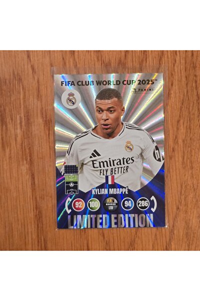 Panini Kylian Mbappe Club World Limited Edition Oyun Kartı