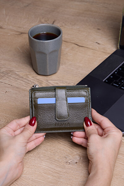 Lysande Genuine Leather Women's Card Holder Wallet with Coin Compartment, 7 C...