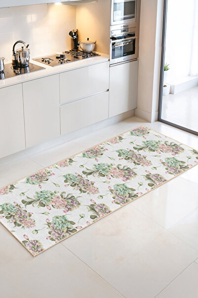 Home Pastel Çiçek Desenli Elegan Mutfağınızı Renklendirecek Dekoratif Mutfak ...