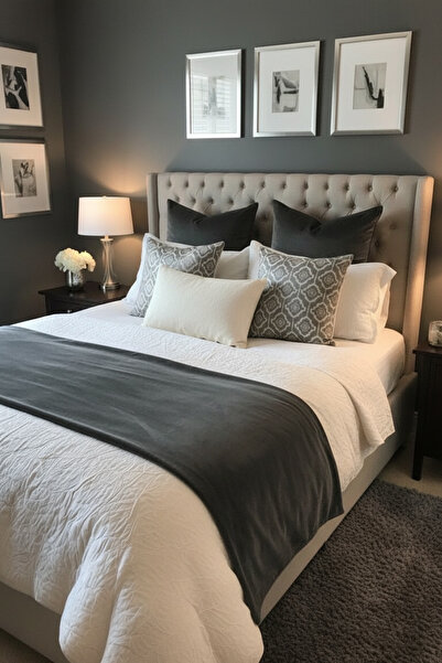 JACA Kadife Yatak Runner Yatak Örtüsü