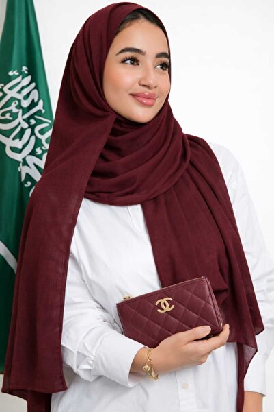 Veil Designer Oud-colored veil with Japanese fabric and white embroidery cove...