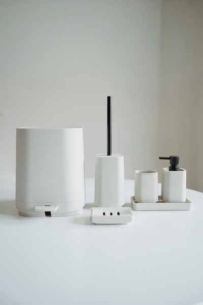 Dekorzdükkan Pure Mat 6 Piece Bathroom Set