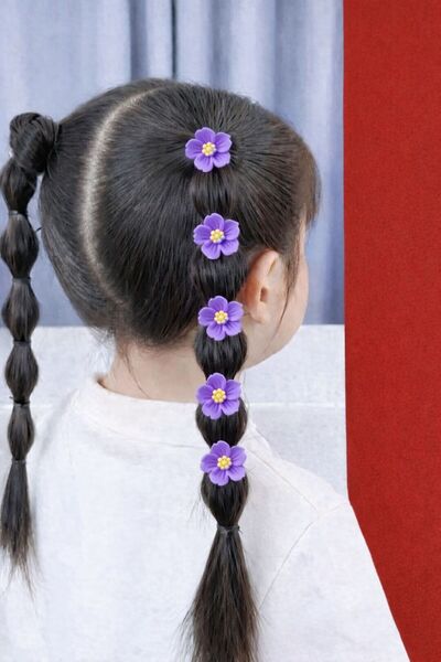 EMKSHOP 10-парче коса клипс коса пръстен коса декорация мъниста