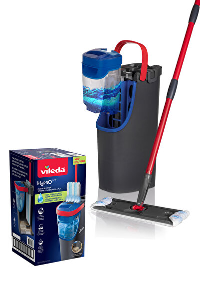 Saatistan Profesyonel Temizlik Seti, Mikrofiber Mop ve Suyu Ayırıcı Öğeler