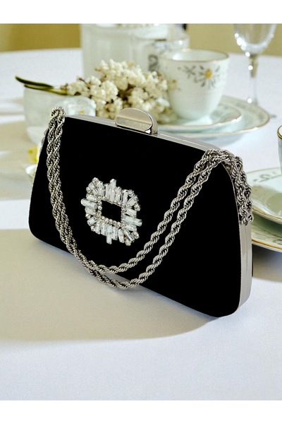 Gloriys Ayakkabı & Çanta Stoned Evening Bag