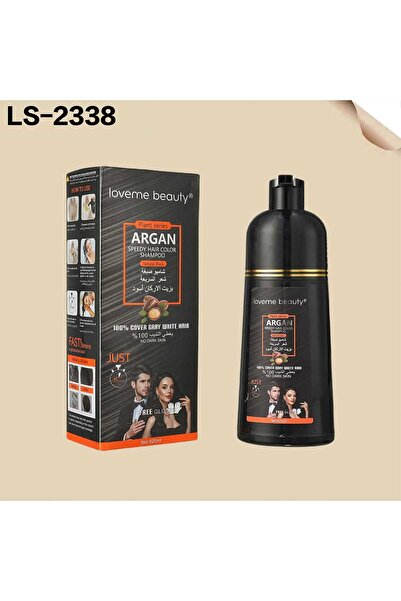 LOVEME BEAUTY شامبو صبغة الشعر السريعة بزيت الأرغان من لافمي بيوتي (loveme be...