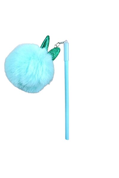 UNICUS Glittery Rabbit Pompom Pencil-Green