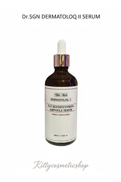 dr.sgnbio Dr.SGN EGF Restructuring Ampoule Serum 100ML(Cilt Yenileyici ve Güçlendirici Ampul Serum)