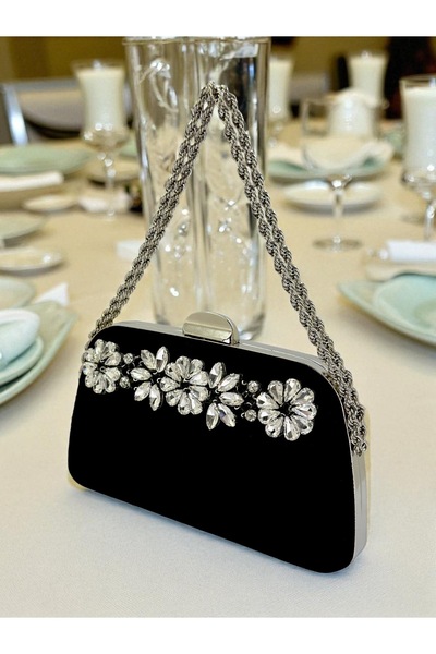 Gloriys Ayakkabı & Çanta Stoned Evening Bag