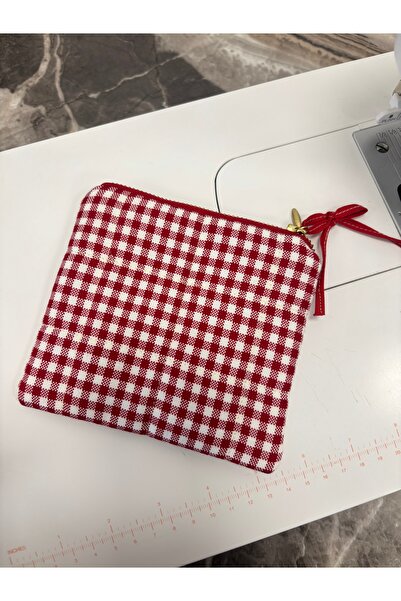 EBK TEKSTİL Patterned Zippered Lined Small Wallet Mini Makeup Bag Pouch Dimen...